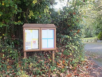 Photo Gallery Image - Parish Notice Board in Botus Fleming